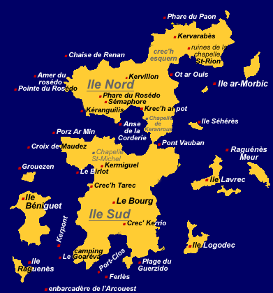 camp ile de Br�hat